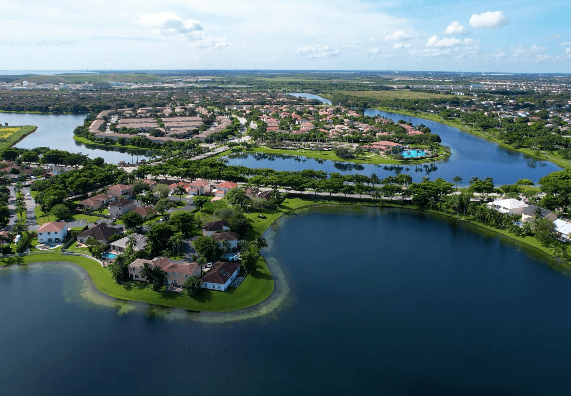 skyview of CUTLER BAY