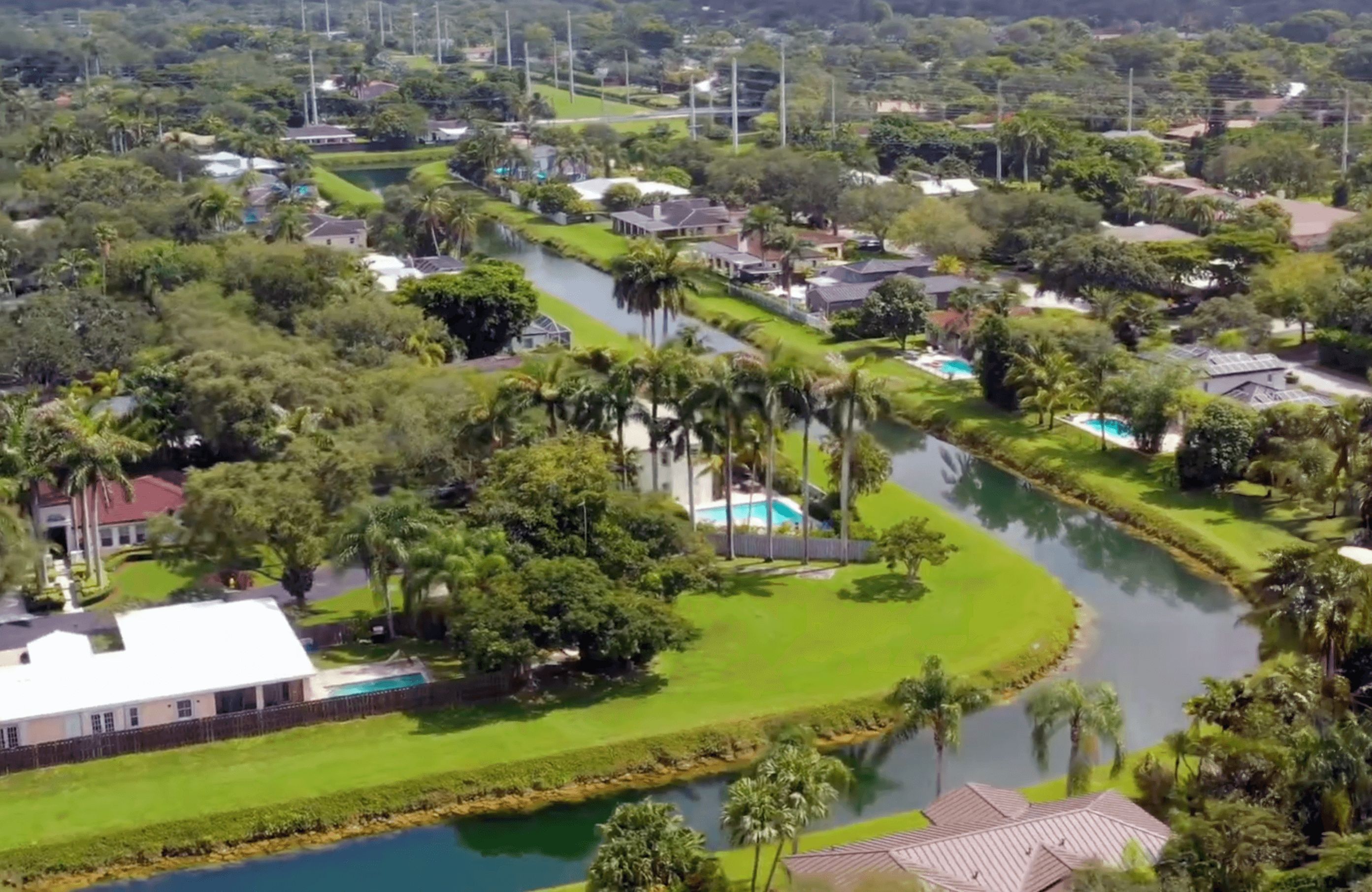 skyview of PALMETTO BAY